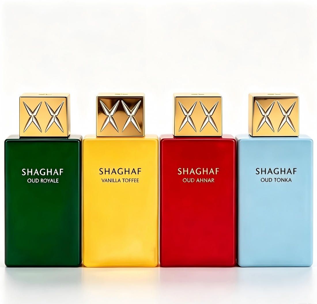 Fragrance Perfume Box - Парфюмерный спрей SHAGHAF-серии, пять нейтральных ароматов,