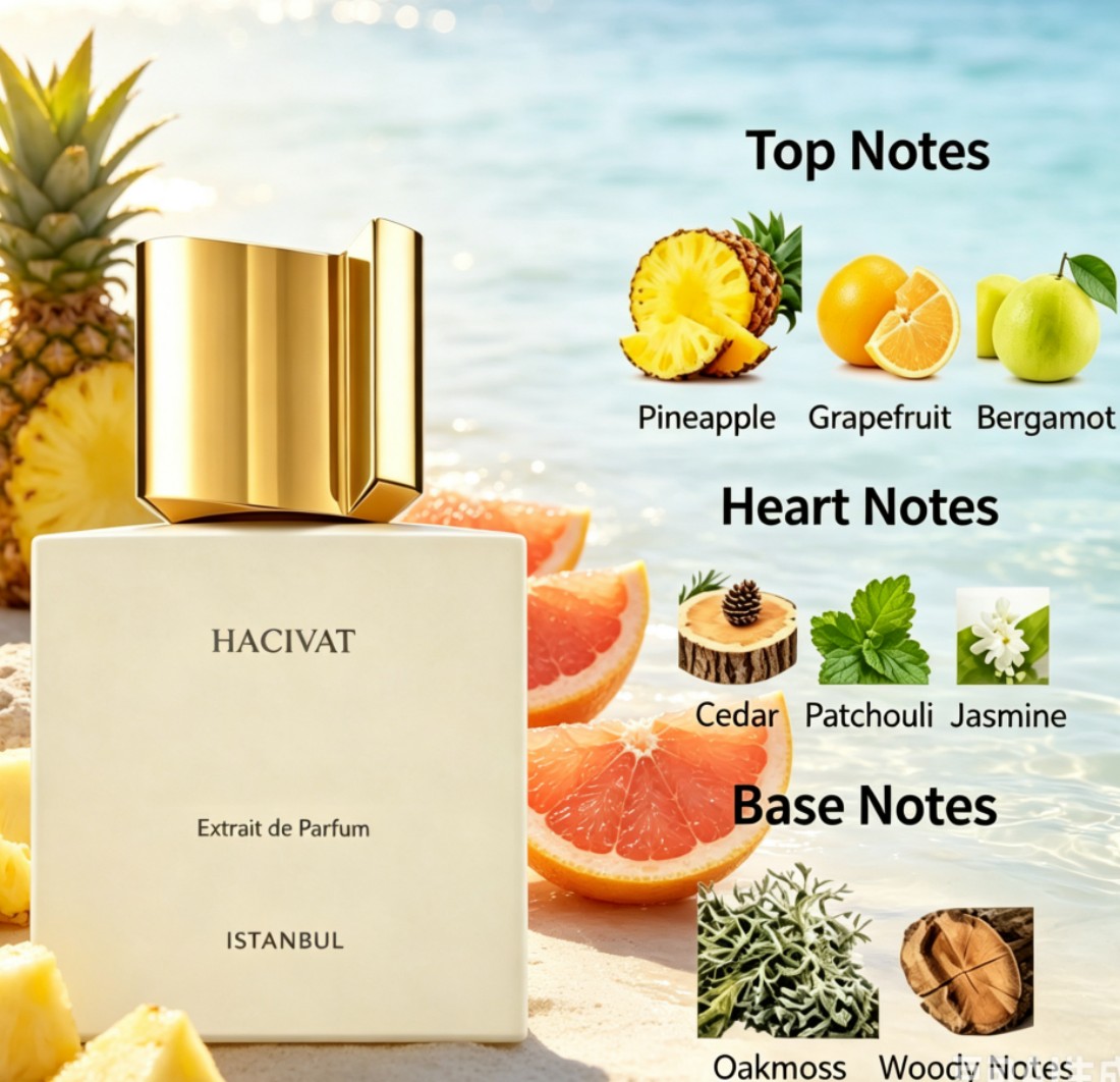 Perfume New Fragrance - Новый нейтральный парфюмерный спрей Hacivat, 3,4
