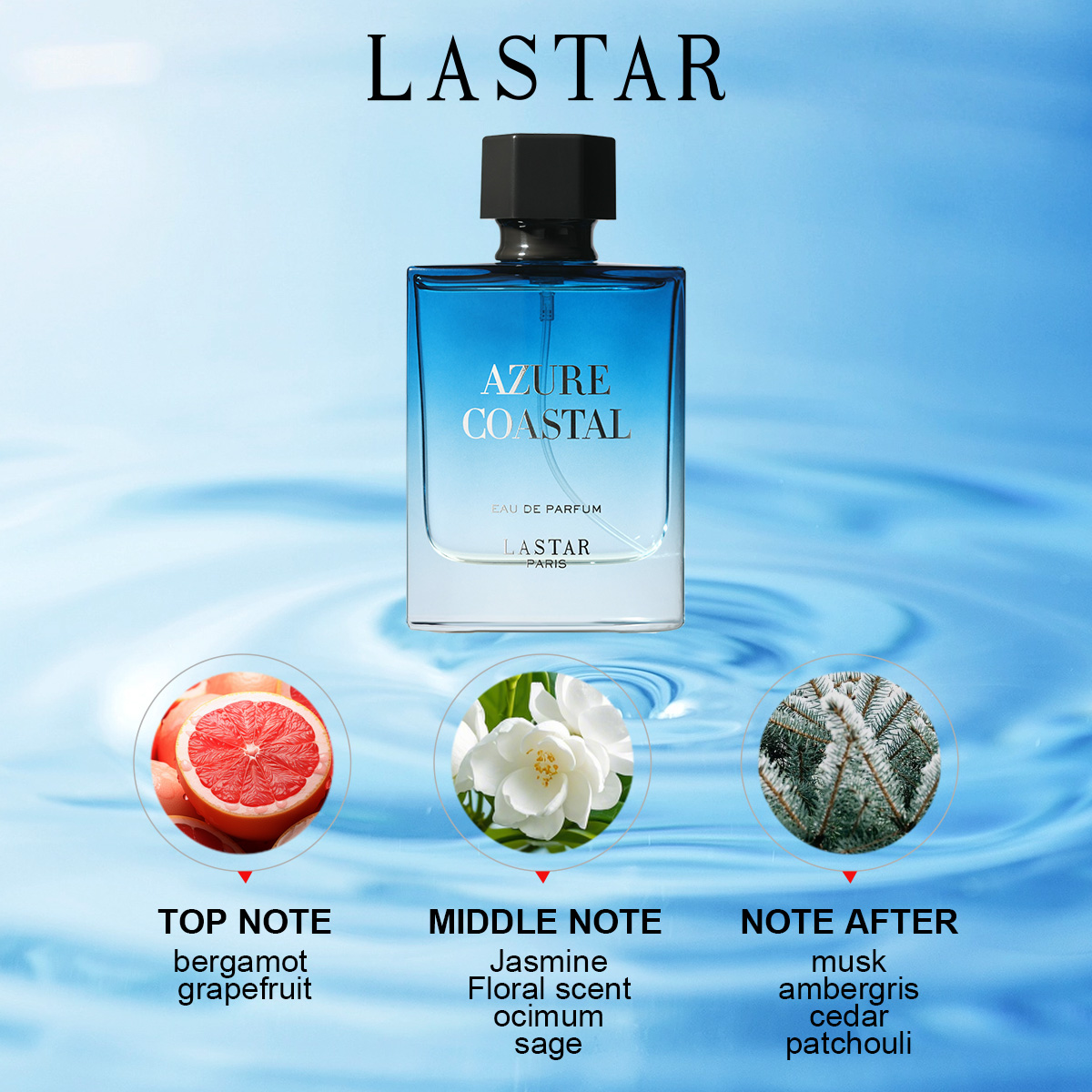 Мужской парфюм LASTAR, два фла – обзор и цена Perfume New Fragrance
