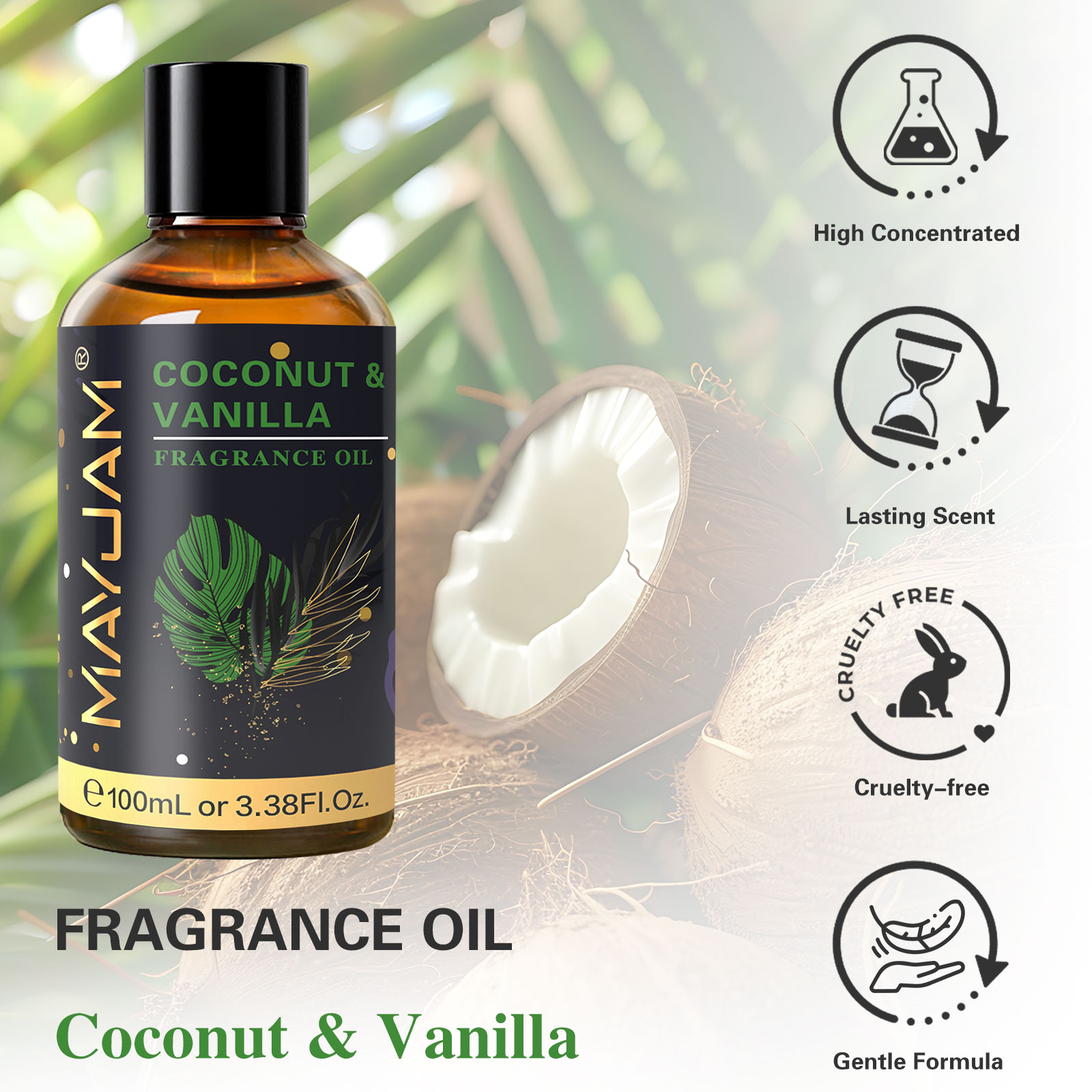 Ароматическое масло MAYJAM Coc – обзор и цена Amber Musk Oil